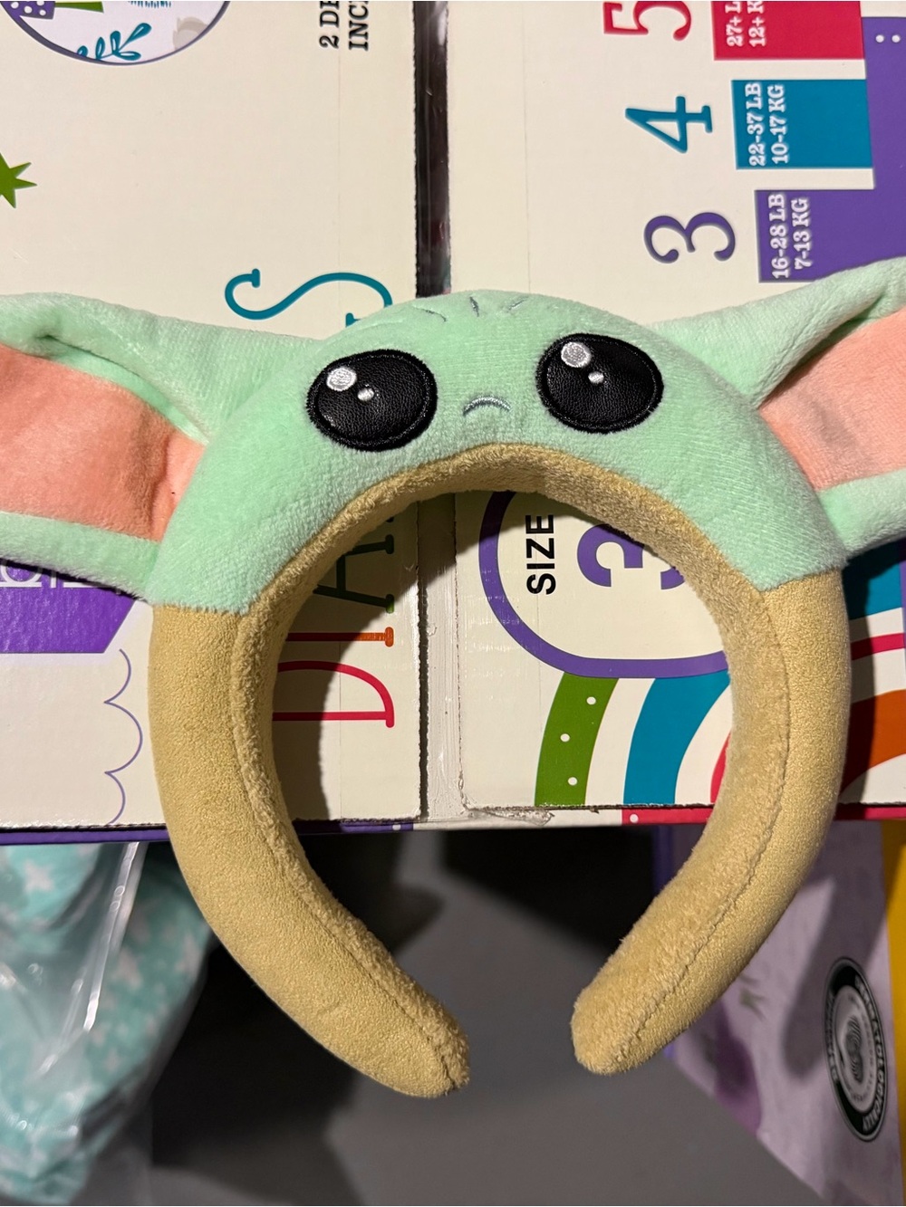 Disney Parks Star Wars Grogu The Child Character Ear Headband
